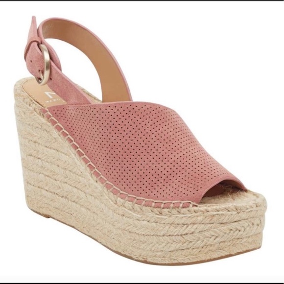 Marc Fisher Shoes - Marc Fisher ANDELA ESPADRILLE WEDGE SANDAL, 7.5